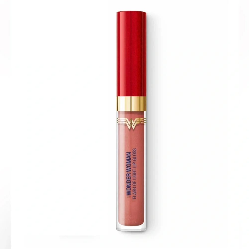 Kiko Milano • Wonder Woman Flash of Light Lip Gloss • 03 Epic Peach 🍑 • 🆕
